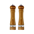 thumbnail image 1 of Juego de molinillos de sal y pimienta de madera LAOSD recargables 8 pulgadas, 1 of 5
