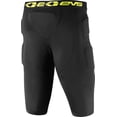 thumbnail image 2 of EVS Men's Tug Bottom - Impact Short (Black, X-Large) Black | Yellow, 2 of 2
