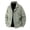 Green, variant on Men's Casual LooseStand Collar Water Jacket No Hood Side Hand Pockets Yellow M