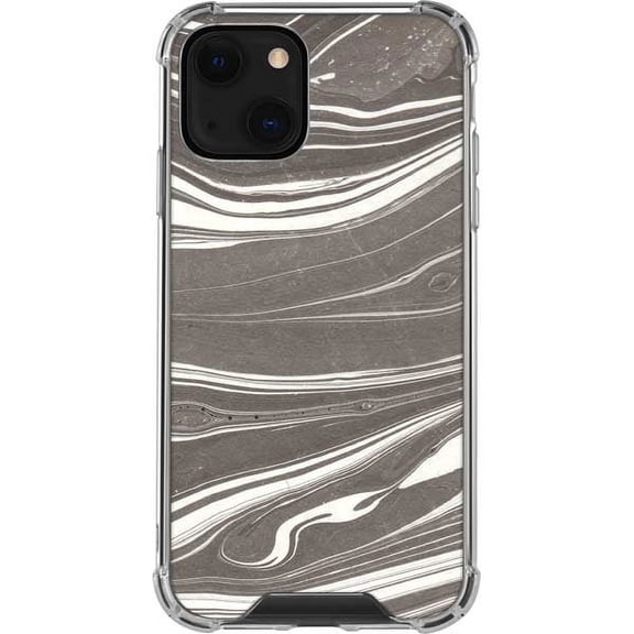 Skinit Marble Grey Marble iPhone 14 Clear Case