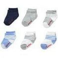 thumbnail image 2 of Hanes Toddler Boy Crew Socks, 6 Pack, Sizes 6M-5T, 2 of 2