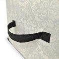 thumbnail image 7 of CC Home Furnishings Set of 2 Gray Damask Patterned Soft Storage Bins with Zipper Closure 18", 7 of 7