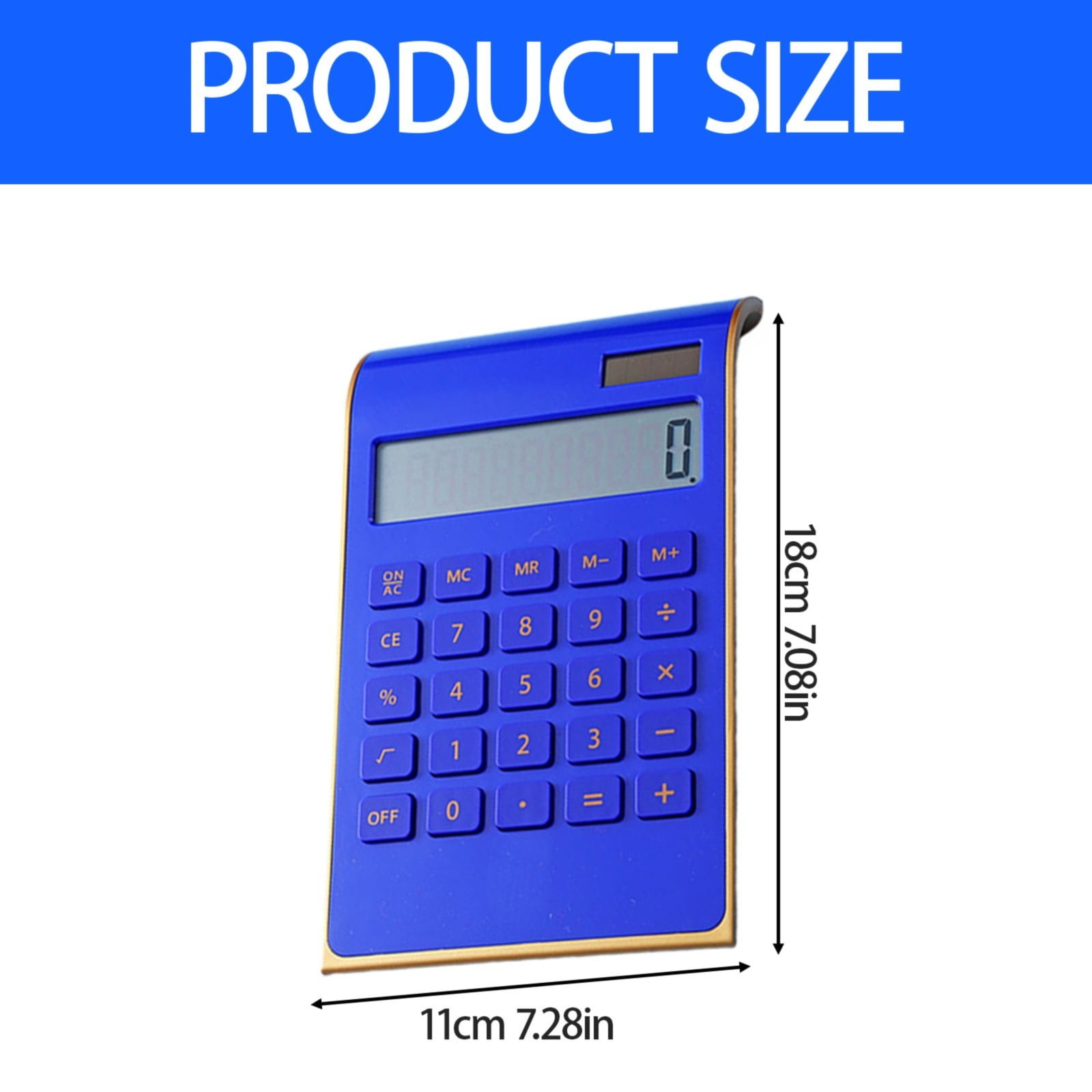 Clearance Office cabinet under $8,Calculator Supplies And Accessories 10 Digits Solar Battery Basic Calculator Power Desktop Calculator With Large LCD Display 2PC