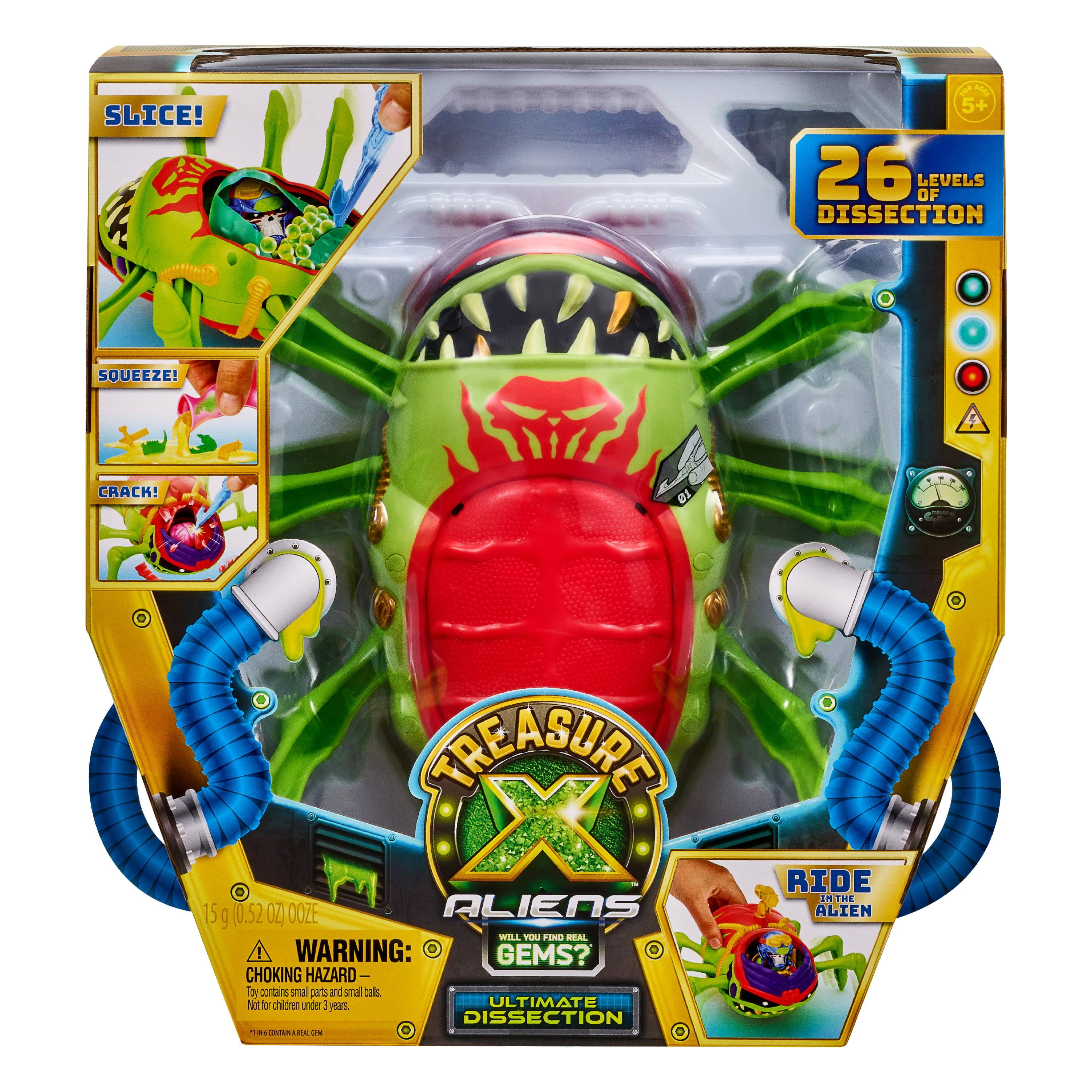 Treasure X Aliens Ultimate Dissection Kit 26 Level Collectible Figure Set Walmart Com Walmart Com