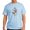 Light Blue, variant on CafePress - Delta Chi Black And White Coat Of Arms T Shirt - Men's Classic Graphic T-Shirt