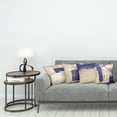 thumbnail image 3 of Ambesonne Throw Pillow Cover 4 Pack, , 24", Violet Blue and Beige, 3 of 7