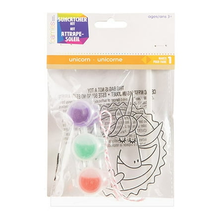 Unicorn Suncatcher - Inspire the imagination with a unicorn suncatcher kit. Its bright colors and whimsical design bring a dash of magic to craft time.