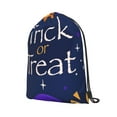 thumbnail image 2 of XMXT Unisex Drawstring Backpack for Women Men, Trick or Treat Halloween Prints Waterproof Gym Bag String Bags for Shopping Sport Travel, m, 2 of 8