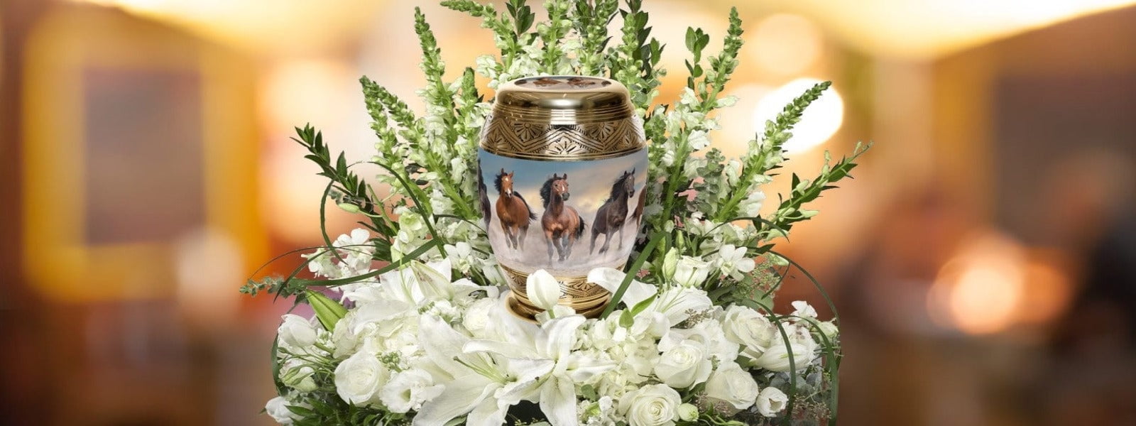 Wild Horses Cremation Urns for Human Ashes Adult Urns for Cremation Ashes Urns for Adult Cremation Ashes Urns for Ashes Cremation Urns for Human Ashes Adult 200 Cubic Inches Small