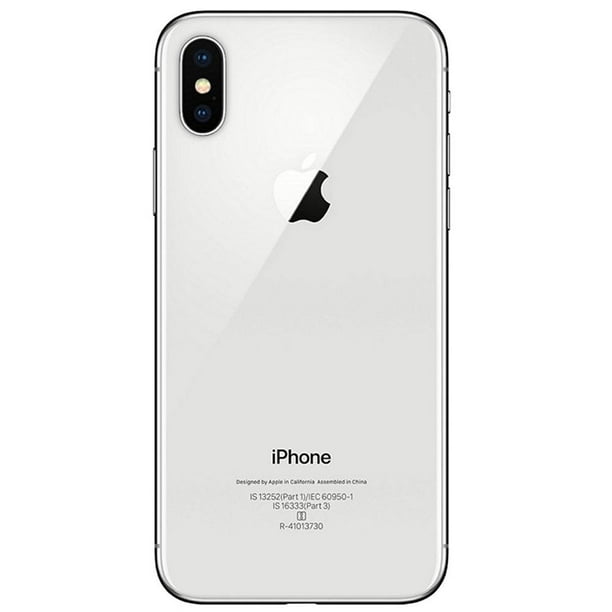 Smartphone iPhone X 64GB Apple Apple Plata A1865 Desbloqueado