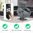 thumbnail image 5 of Control remoto manual para sofá eléctrico de 180° con línea enrollable de 4 botones y 5 pines arriba y abajo para sillón elevador o sillón reclinable eléctrico, 5 of 5