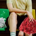thumbnail image 3 of Pompons de Cheerleading Réutilisables avec Poignée Lisse en Matériau PE Léger pour Jouer Rouge, 3 of 8