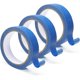 thumbnail image 1 of Cinta adhesiva para pintores azul de 3 rollos de ckepdyeh, cinta adhesiva para pintar de tamaño mediano para múltiples superficies, pintura de pared segura, acabado de bordes, 1 pulgada x 22 yardas, 1 of 6