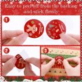 thumbnail image 4 of Rollo de pegatinas navideñas, 500 piezas, etiquetas circulares navideñas, etiquetas decorativas para sobres, tarjetas, cajas de regalo, 4 of 5