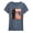 HEATHER BLUE, variant on - Vader Action Figure - Women's Short Sleeve Graphic T-Shirt