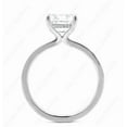 thumbnail image 3 of Cora Jewellery 2.5CT Hidden Halo Radiant Moissanite Solitaire Engagement Ring For Women, 10K White Gold, 3 of 7