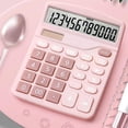 thumbnail image 1 of Calculatrice Solaire Double Alimentation Calculatrice Mignonne Colorée Mode Examen Supermarché Calculatrice, 1 of 6