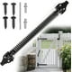 thumbnail image 1 of Self Closing Gate Spring Hardware Adjustable Metal Spring Closure For Light To Heavy Duty Wooden Gates Door Fence Black Garden Gate Closer For Wooden, 1 of 5
