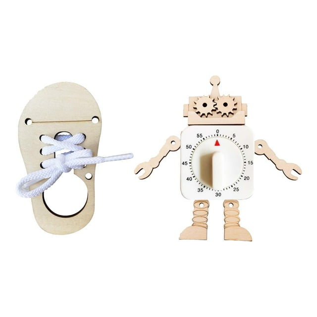 Tablero Ocupado Montessori Macarena 2/set Juguete Educativo para Niños