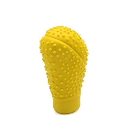 Yellow Silicone Oval Shape Car Nonslip Shift Knob Gear Stick Cover (Best Stick Shift Cars 2019)