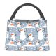 thumbnail image 1 of Fotbe Happy Snowmen Snowfall Bolsa Térmica Portátil con Estampado, Bolsa de Entrega de Alimentos Aislada, Bolsa Reutilizable de Gran Capacidad para Comidas y Supermercado, 1 of 6