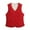 a-Red309, variant on VNKIDY Women's Outerwear Vests Winter Warm Plush Interior Cotton Padded Vest Solid Color Sleeveless Button Down V Neck Waistcoat For Layering Cold Weather Casual Outerwear
