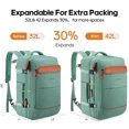 thumbnail image 2 of Mochila Bagsure Travel 42L para equipaje de mano con puerto USB, 2 of 7