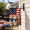 thumbnail image 5 of Kugisaki 4th of July Garden Flag 12x18 Inch Patriotic Flag Yard Decoration for Summer Independence Day 250th Years Anniversary Holiday Outside, 5 of 6