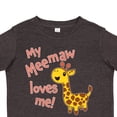 thumbnail image 4 of Inktastic My Meemaw Loves Me- Cute Giraffe Boys or Girls Toddler T-Shirt, 4 of 5