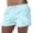 Sky Blue-1, variant on Kcolen Mens Swim Trunks 5 Inch Inseam High Elastic Waist Board Shorts Comfy Swimsuit for Men Mens Swim Trunks Summer Beach Athletic Fit Bathing Suit Beach Board Shorts