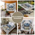 thumbnail image 6 of Blue Crab Coastal Large Tapestry for Bedroom Wall Hanging Tapestry, Vintage Beach Nautical Coral Sea Ceiling Backdrop Tapestries Poster Blanket Wall Decor for Teens Room Living Room Dorm 85" x 90", 6 of 8
