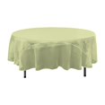 thumbnail image 1 of LA Linen TCOrgz90R-SageO19 Nappe Ronde en Organza Transparent, Sauge - 90 Po., 1 of 1