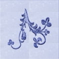 thumbnail image 1 of Ahgly Company Tapis d'Intérieur Lavable en Machine Carré Transitionnel Lavande Bleu, 5 Pieds Carré, 1 of 7