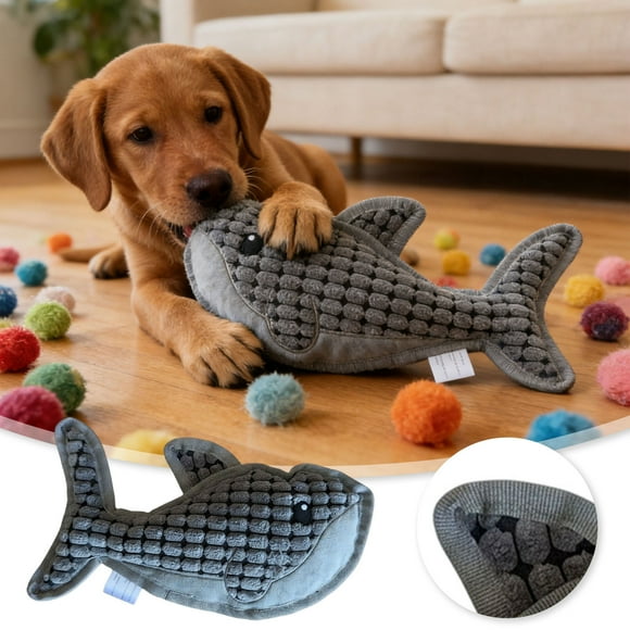 Chew Toys for - Interactive Squeaky Chew Toy for Small to Large Breeds Indoor Outdoor Material
