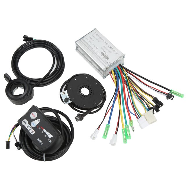 Electric Bike Conversion Kit, Electric Bike Controller Display 36V 48V For 350W Bicycle Motor