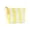 Yellow, variant on Makeup Bag, Large Capacity Striped Waterproof Tassel Zipper Travel Toiletry Storage Pouch for Cosmetics Brushes Skincare Toiletries Accessories Portable Handbag Yellow