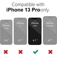thumbnail image 2 of for iPhone 13 Pro Case Clear Magnetic Compatible with Magsafe, Thin Slim Transparent Non Yellowing, Hybird Soft Silicone Bumper & Hard Plastic Protective Cover for Women, Beige Stone, 2 of 13