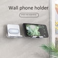 thumbnail image 1 of Wall Phone Holder Mount ,Update Version Wall Phone Mount for Bathroom,Kitchen Office, 1 of 6