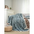 thumbnail image 2 of Nvzi Couch Cover Polyester Sofa Covers Sofa Towel Cover for Living Room Sofa Easy Fit Washable Furniture Sofa Protector 70.87*70.87inch (Blue), 2 of 4