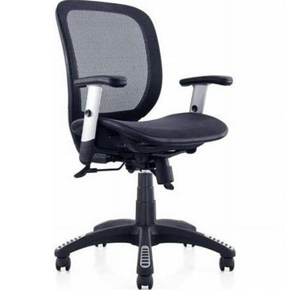 Fully Meshed Ergo Office Chair - Black