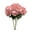 Pink, variant on 3pcs Fake Flowers Artificial Silk Hydrangea Flowers Bouquets Faux Hydrangea Stems for Home Table Centerpieces Wedding Party Decoration