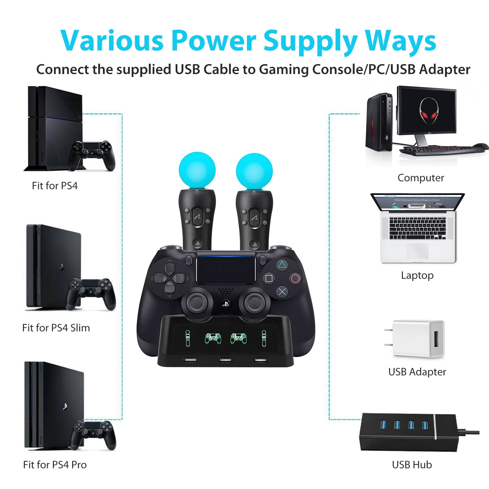Tsv 4 In 1 Charging Dock Station For Ps4 Vr Controllers Charger Ps Move Charge Dock Playstation 4 Charger Ps4 Controller Charging Stand Ps Move Charger Stand Walmart Com Walmart Com Tsv 4 In 1 Charging Dock Station For Ps4 Vr Controllers Charger Ps Move Charge Dock Playstation 4 Charger Ps4 Controller Charging Stand Ps Move Charger Stand Walmart Com Walmart Com