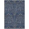 thumbnail image 2 of Addison Rugs Chantille Indoor/Outdoor Traditional Global Navy Machine Washable Rectangle Rug, 9' x 12', 2 of 10
