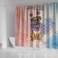 thumbnail image 4 of 4th of July Boxer Celebrates Independence Day Shower Curtain Boxers Dog Lover Gifts Idea Waterproof Bathroom Bathtub Curtain - 12010, 4 of 5