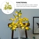 thumbnail image 3 of 1pc Desktop Light Wisteria Flor Tree Shape Night Lamp Lámpara de mesa Lámpara de noche, 3 of 5