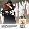 thumbnail image 4 of Elephant Illustration Adult Urns For Human Ashes Men - Tiny Urns For Ashes Women & Men - Human Cremation Urns - Funeral Ashes Urn (Size -3inch,1PC), 4 of 5