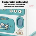 thumbnail image 4 of Kids Electronic Piggy Bank, Mini ATM Piggy Bank for Real Money, Piggy Bank for Boys Girls Toy, Auto Scroll Paper Money Saving Box with Face & Fingerprint Recognition, Password, Lock, 4 of 6