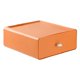 thumbnail image 4 of Organizador de cajones apilable para escritorio, joyero, color naranja, 4 of 9