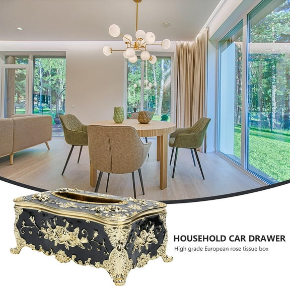 FRCOLOR  Style Tissue Box High-grade Paper Towel Detachable Holder Office