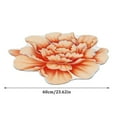 thumbnail image 3 of kjfeif Heat Transfer 3D Shaped Flower Floor Mat Sofa Bedroom Living Room Carpet for Front Door No Slip Kitchen Rugs and Mats, 3 of 6